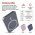 EMOS Powerbank k�ls� akku WI 522, 5000mAh, 20W, Wireless t�lt�s, MagSafe compatibilis, sz�rke