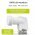 Goobay Universal Twin LNB digit�lis SAT-LNB 2 vev�h�z DVB-S2