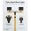 Goobay LED munkal�mpa teleszk�pos �llv�nnyal 2x20W 3400lm 4000K belt�ri/k�lt�ri