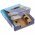 Panasonic eneloop BK-3MCDE/2BE akku AA Mignon ceruza 1,2V 2000mAh 2db/csomag + D adapter NiMH