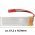 Helyettes�t� akku Lishi Toys L6052 LS-050 dr�n 3.7V 500mAh Li-Ion