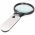 LED olvas�lupa LED-vil�g�t�ssal 1,75x �s 12,25x nagy �s kis lencse 3x AAA (mikro) feh�r