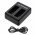 Helyettes�t� akkut�lt� GoPro ASST1 AHDBT-501 3x USB k�bellel