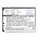 Helyettes�t� telefon akku Polaroid Pro 1021 BAT05BPR 700mAh 2.59Wh Li-Ion