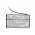Helyettes�t� gps akku StreetMate GP-43 W423759 1200mAh 4.44Wh Li-Ion
