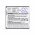 Helyettes�t� akku Pax IS057-E 1800mAh 6.66Wh 3.7V