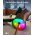 Goobay vezet�k n�lk�li LED asztali l�mpa M 38cm RGBW r�zsz�n� �rint�vez�rl�s 3W 140lm IP44 3000K