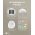 Goobay 2db/csomag LED napelemes dekor k� 24cm M RGBW k�lt�ri 10lm 3,7V 600mAh IP44