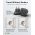 Goobay UK (Typ G) EU (Typ E/F) utaz� adapter fekete