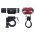 EMOS ker�kp�rl�mpa, biciklis l�mpa els� + h�ts� szett 1+3 CHIP 3+2db AAA 150lm