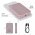 EMOS Powerbank k�ls� akku WI 1046, 10000mAh, 20W, Wireless t�lt�s, MagSafe compatibilis pink