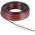 Goobay hangsz�r�k�bel piros-fekete 2x1,5mm2 100m CCA