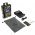 Helyettes�t� akku CR123A 3,7V 700mAh 12db/csomag gyors t�lt�vel �s akkubox Li-Ion