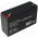 Multipower MP12-6 6V 12Ah 2x4,8mm Faston akku AGM �lom-zsel�s