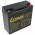 KungLong WP22-12NE akku 12V 22Ah AGM �lom-zsel�s