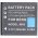 Helyettes�t� akku Praktica DVC 10.1 HDMI videokamera 3,7V 1450mAh