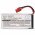 Helyettes�t� akku modell�p�t� Syma X5HC X5HW X5UW 3.7V 1200mAh 1db/csomag Li-Polymer