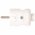 Schuko v�d��rintkez�s dug� feh�r IP44 16A 250V h�z�scsillap�t�ssal