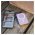 EMOS Powerbank k�ls� akku WI 1046, 10000mAh, 20W, Wireless t�lt�s, MagSafe compatibilis pink