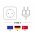 Goobay LED munkal�mpa teleszk�pos �llv�nnyal 30W 2550lm 4000K IP65