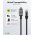 Goobay USB-C 3.1 - RJ45 Ethernet k�bel 1m CAT6 1Gbit/s fonott f�m csatlakoz�k