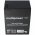 Multipower MP13-6 6V 13000mAh 4,8mm �s 6,3mm csatlakoz� akku AGM �lom-zsel�s