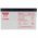 Yuasa NP2-12 12V 2000mAh akku AGM �lom-zsel�s