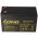 Kung Long WP7.2-12M 12V 7,2Ah VDS G109001 Faston 6,3mm AGM �lom-zsel�s