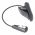 WEDO mobil olvas�l�mpa �s kottal�mpa 2 LED-es cs�ptet� fekete