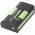 Helyettes�t� akku Sennheiser BA2015 gyorst�lt� 2x Micro-USB 2A PDA �s MP3 kompatibilis