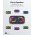 Wave Party Speaker hordozhat� Bluetooth hangsz�r� mikrofonnal �s LED-f�nyekkel