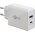 Goobay Multi Fast Charger 30W USB-C PD k�tportos gyorst�lt� feh�r 1x USB-C (Power Delivery) 1x USB-A
