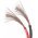 Goobay hangsz�r�k�bel piros-fekete 100m tekercs 2x0,75mm2 CCA