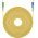 Goobay Singlemode OS2 9/125�m 1m SC-APC (8�) > SC-UPC Simplex LSZH patchk�bel