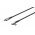 Goobay Textile Cable USB-C-USB-C textilk�bel 1m 60W 3A 90� spacegrau/ez�st