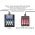 XTAR L4 Pro akkut�lt� AA/AAA 1,5V Li-Ion �s 1,2V NiMH/NiCd USB-C LCD 4x0,5A