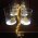 EGB LED-Micro k�teg f�nyf�z�r 48 LED melegfeh�r belt�ri 8 �g 0,66m id�z�t� 3x AA Mignon ceruza