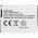Helyettes�t� akku FritzFon MT-F DECT telefon 312BAT006 312BAT016 3.7V Li-Ion