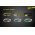 Nitecore NU10 fejl�mpa 160lumen 5 nagy teljes�tm�ny� LED v�r�s LED Li-Ion900mAh micro-USB