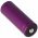 Efest Purple IMR18500 akku lila 3.7V, 1000mAh, �rintkez� fejjel, v�delmi elektronika n�lk�l