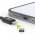 Goobay Dual-USB aut�s gyorst�lt� Lightning k�bellel 27W 1m fekete