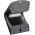 Goobay LED napelemes fali l�mpa mozg�s�rz�kel� 1,5W fekete semleges feh�r IP65