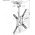 Goobay Basic mennyezeti TV tart� M 23-55col (58-140cm) max.20kg