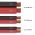 Goobay hangsz�r�k�bel piros-fekete 100m tekercs 2x0,75mm2 CCA