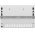 Goobay CAT6a mini asztali patchpanel 8 port (1 HE) STP �rny�kolt sz�rke