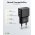 Goobay 12W dupla USB-A h�l�zati t�lt�k�szlet Apple Lightning k�bel 1m fekete