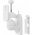 Goobay Basic univerz�lis hangsz�r� fali tart� 2db/csomag d�nthet� �s forgathat� max 3,5kg