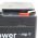 Multipower MP9-6A HPS-682F FG10801 WP9-6A 6,0V 9000mAh akku AGM �lom-zsel�s