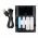 XTAR L4 Pro akkut�lt� AA/AAA 1,5V Li-Ion �s 1,2V NiMH/NiCd USB-C LCD 4x0,5A
