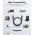 Goobay Plus Series puha ultra nagysebess�g� HDMI-k�bel 8K/60Hz 1m